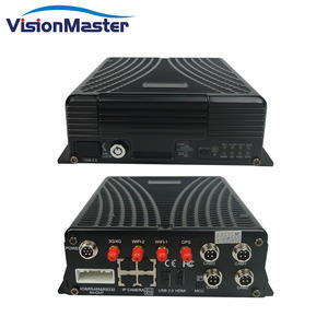 4G MDVR Vehicle Recorder 4CH PoE NVR Black Box con GPS WiFi 4G y G-Sensor para coche/camión - Product Image 2
