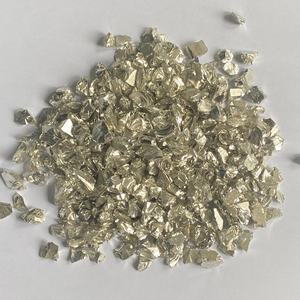 Chips de vidrio triturado de arena de vidrio dorado de muestra gratis para plantas en maceta, rellenos de jarrones, encimera, <span class=keywords><strong>suelo</strong></span> de <span class=keywords><strong>terrazo</strong></span> de cocina - Product Image 2