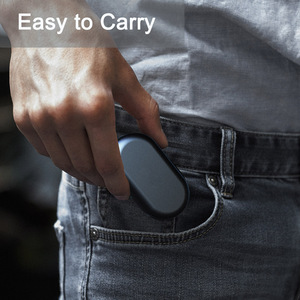 Handheld Portable Type-C Wireless Lavalier Microphone with <b>LED</b> Display & Noise Cancellation Video Recording Streaming Vlogging - Product Image 3