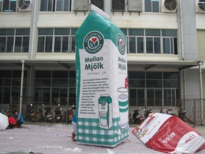 Inflatable Milk Carton for outdoor sale advertising events - Product Image 2