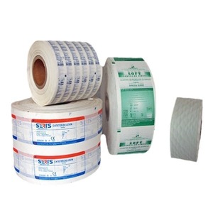 InJ Light Medical Packaging <b>Paper</b> Rolls 8.7mm x 32mm Hot Melt Adhesive Customized Printing Eco-Friendly - Product Image 4