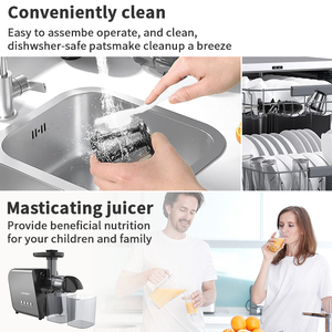 2022 <b>Hot</b> Sale Vegetable Juicer Machine Mixed Filter <b>Cold</b> Press Fruit Extractor for Home Use - Product Image 5