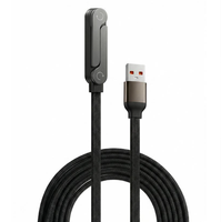Câble USB-C de charge rapide 240W 65W en cuivre pur avec boîte colorée, support de téléphone, coudé à 90°, rotation à 360°, multi-angles, tressé en nylon