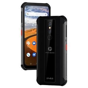 Android 10 portable pda téléphone intelligent robuste NFC 2024 IP68 Android étanche 6050mAh téléphone mobile robuste - Product Image 1