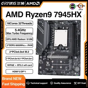 ERYING AM5 Ryzen9 7945HX <span class=keywords><strong>DDR5</strong></span> RAM WIFI6E ARGB PCIe4.0 NVMEダブル<span class=keywords><strong>AMD</strong></span>マザーボードCPUコンボキットデスクトップSATAハードドライブ用 - Product Image 2