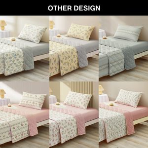 Ensemble de couette d'hiver pour la literie en gros <span class=keywords><strong>rose</strong></span>, ensemble de draps et de housse de couette - Product Image 6