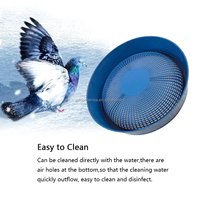 Nid de reproduction creux en plastique YYC pour animaux de compagnie, cage, niche, bol d'éclosion, boîte de nidification pour pigeons
