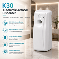 Diffuseur de parfum rechargeable Koeazy, fonctionne sur piles, vaporisateur automatique d'air frais, diffuseur de parfum électrique, diffuseur d'arômes