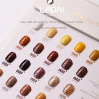 Automne hiver couleurs 23 couleurs haute qualité vernis à ongles Gel ensemble brun série livraison rapide lampe à LED bouteille pour salons de manucure