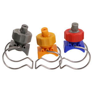 Nouvelle buse à jet d'eau à boule réglable à <span class=keywords><strong>pince</strong></span> unique, à jet plat, avec clip en plastique <span class=keywords><strong>et</strong></span> œillet, marque Shanghai XINHOU - Product Image 6