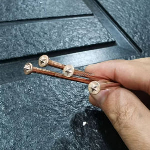 Clous marins galvanisés en cuivre SS, type à décharge de condensateur, tige lisse, classe 4 - Product Image 1