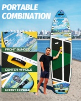 Planche à pagaie gonflable extra large E SUP 350 pour débutants, sports nautiques