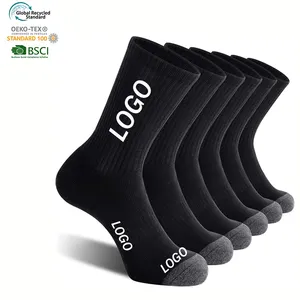cycling soccer socks thick unisex custom kids tube sublimated socks