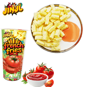 Produttori Cinesi Vendono all'Ingrosso la Nuova Linea di Snack 2026, Patatine Fritte Fresche con Ketchup e Tè del Pomeriggio - Product Image 3