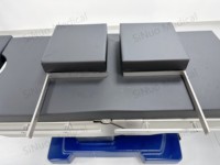 Repose-genoux en acier inoxydable 304 pour table d'opération, fixation latérale sur rail, accessoire de positionnement chirurgical