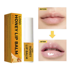 Private Label Kollagen erweicht hellt Lippen linien auf Feuchtigkeit spendende benutzer definierte 5g Honey Bee Lip <span class=keywords><strong>Balm</strong></span> - Product Image 2