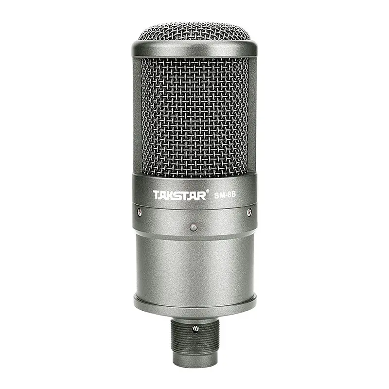 Профессиональный SM-8B, высокое качество, распродажа, как горячие пирожки, студийное оборудование, конденсаторный микрофон для прямой трансляции