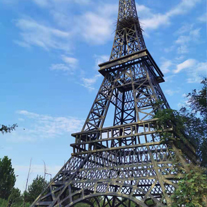 Manufatti Artigianali in Metallo Endless / Torre Eiffel / Scultura Torre Eiffel Francese per Decorazione da Giardino - Product Image 6