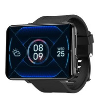Montre connectée DM100 4G WiFi, système d'exploitation Android, écran tactile complet de 2,86 pouces, 32 Go de RAM, double caméra, montre connectée sportive