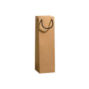 ZOEWIE Tasche Flasche 180g/<span class=keywords><strong>m</strong></span>² Kraft 10,5x36x10,5cm uni braun - Product Image 1