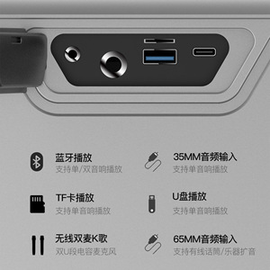 Xdobo Vua Max 140W Xách Tay Cho <span class=keywords><strong>Bluetooth</strong></span> Loa Cho Ngoài Trời Karaoke Công Suất Cao RGB LED Chiếu Sáng Không Thấm Nước TWS - Product Image 4