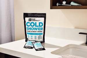 Lingettes pour le corps OEM pour hommes Lingettes nettoyantes rafraîchissantes pour le <span class=keywords><strong>visage</strong></span> et le corps Serviettes de douche humides emballées individuellement - Product Image 3