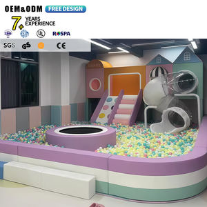 Équipement <span class=keywords><strong>de</strong></span> terrain <span class=keywords><strong>de</strong></span> jeu intérieur pour enfants en matériau non toxique pour enfants avec des formes <span class=keywords><strong>de</strong></span> jeu douces et des <span class=keywords><strong>jeux</strong></span> éducatifs pour les chambres des tout-petits - Product Image 1