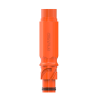 Kit de tuyau de lavage direct à raccord rapide avec clapet anti-retour, connecteurs 1/2" NPT et 3/4" GHT pour utilisation marine sans fuite