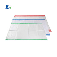 Sacs tissés en PP blancs 60*90cm pour riz, farine, maïs, céréales, sucre, aliments pour animaux, sable, engrais
