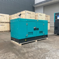 Générateur diesel silencieux à capot de 100 à 500 kVA, triphasé, norme EU Stage V, pour l'alimentation hors réseau