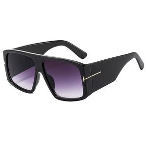 Lunettes de soleil polarisées UV400 de luxe unisexe, forme punk, en acétate épais, style italien, vente directe usine - Product Image 1
