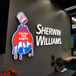 ป้ายอะคริลิคเรืองแสงด้านหน้าแบบกำหนดเอง ป้าย<span class=keywords><strong>หรู</strong></span>หรา 3 มิติ พร้อมไฟ LED สำหรับตกแต่งหน้าร้าน บาร์ ไนท์คลับ - Product Image 5