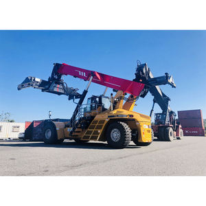 45 Ton <strong>Container</strong> Forklift Reach <strong>Stacker</strong> SRSC45H3 <strong>Container</strong> Handling Equipment with Hydraulic Spreader for Port Use - Product Image 5