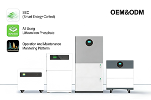 Système solaire domestique intégré de 10 kilowatts, système hybride empilable pour maison hors réseau - Product Image 3