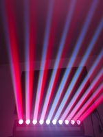 10*40W Fullcolor RGBW 4 en 1 LED Beam Barra de luz móvil con efecto de persecución iluminación de escenario para espectáculos de eventos de conciertos de DJ
