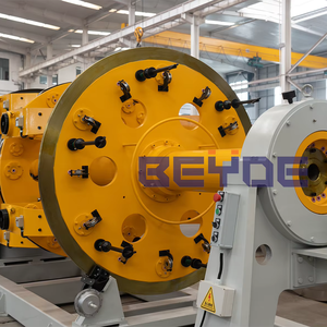 Máquina de Trenzado Planetario Automática <span class=keywords><strong>Beyde</strong></span> JLY500/12+18+24 Tipo Jaula para Hilos de Aluminio y Cobre Multifilar con Motores Separados - Product Image 1