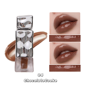 Gloss à lèvres liquide coloré aux peptides transfrontaliers, Huile à lèvres à la consoude, Tube argenté, Ultra-hydratant, Végétalien, Hydratant, Longue tenue, 6ml - Product Image 3