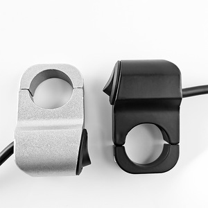 Interruptor de manillar de motocicleta Qiangye Kg-023, botón de encendido y apagado de dos cables de aleación de aluminio para modificación de motocicletas - Product Image 3