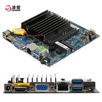 Carte mère X86 sans ventilateur, nouvelle, économique, avec processeur intégré Intel Quad Core J1900, Nano ITX, ordinateur monocarte, compatible Linux, Wifi, 3G