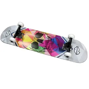 Top Quality Canadian Maple with Full Color Graphic Printed Complete Skateboard