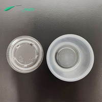 Bol en plastique jetable 5.5oz soupe chaude yaourt dessert pouding gâteau crème glacée PP récipient de charcuterie en plastique avec couvercle