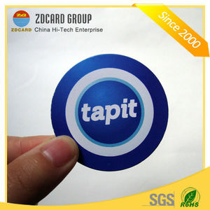 Biểu tượng tùy chỉnh 13.56MHz NFC Nhãn thông minh thụ động vòng NFC Tag chống kim loại 144byte RFID <span class=keywords><strong>Sticker</strong></span> - Product Image 5