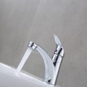 <span class=keywords><strong>Bassin</strong></span> moderne à trou unique de haute qualité à poignée unique en céramique compteur d'<span class=keywords><strong>eau</strong></span> froide salle de bain sans contact Zinc Chrome <span class=keywords><strong>bassin</strong></span> à trou unique - Product Image 5