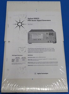 Plc Signal Nerators E8267c <strong>Data</strong> <strong>Sheet</strong>, Key Ref. &amp;amp; Scpi Command for Warranty Product - Product Image 2