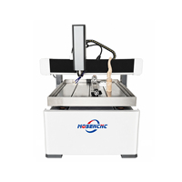 Máquina Router CNC para Madera Jinan Mosencnc 6090 de 4 Ejes, con Encimera y Fregadero con Rotación, Grabado 3D en Madera, Controlador DSP A11, Motor Servo