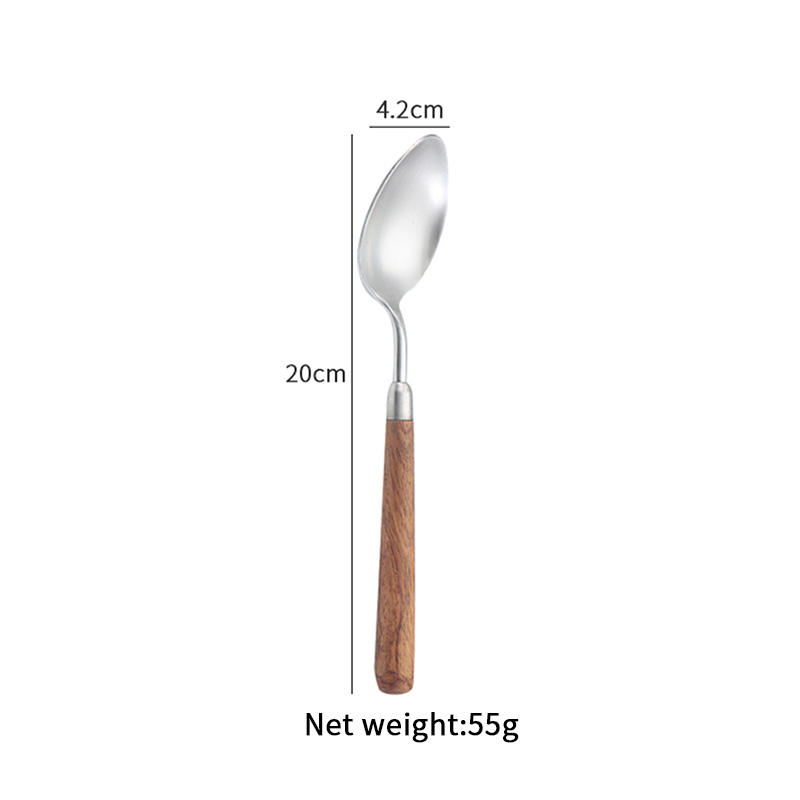 304 Rosewood Large Pointed Spoon