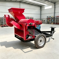 Décortiqueuse de maïs en acier, machine à décortiquer le maïs, moteur diesel, prise de force de tracteur, capacité 4000-6000 kg/h, garantie 1 an, utilisation facile, usage domestique