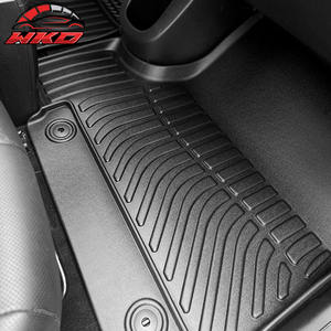 Tapis de sol toutes saisons pour Hyundai Ioniq 5 2022-2024, avant et arrière, en TPE 3D moulé, imperméable - Product Image 4