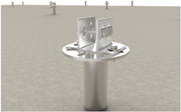 Nouvelle Conception 2026 – Support de Montage Solaire au Sol en Aluminium à Installation Facile, Galvanisé à Chaud, Garantie 25 Ans – Vente Chaude