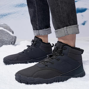 Vente en gros Fabricant de chaussures d'extérieur antidérapantes Bottes de neige imperméables <span class=keywords><strong>pieds</strong></span> nus pour hommes Bottes d'hiver chaudes pour hommes - Product Image 2